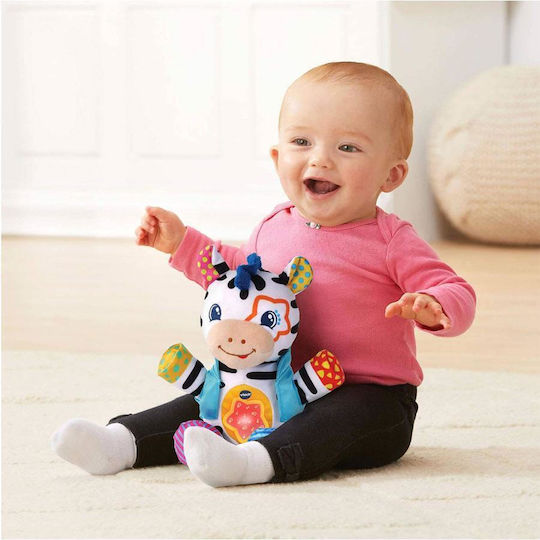 Боева плюшена играчка Vtech Zebra за легло - интерактивен универсален маскот