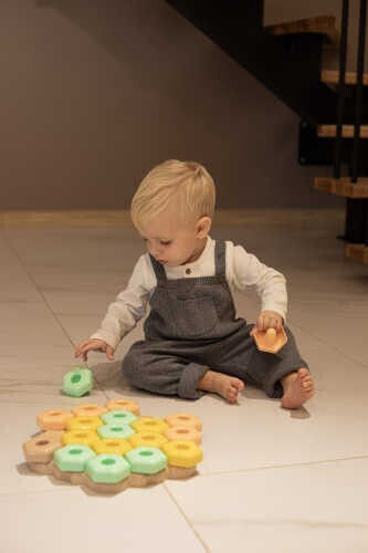 Elfiki Βρεφικό Παιχνίδι Playing Puzzles για 12+ Μηνών