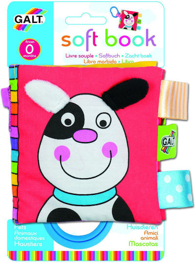 Galt Toys Activity Book Soft Book Dog with Sounds Puppy