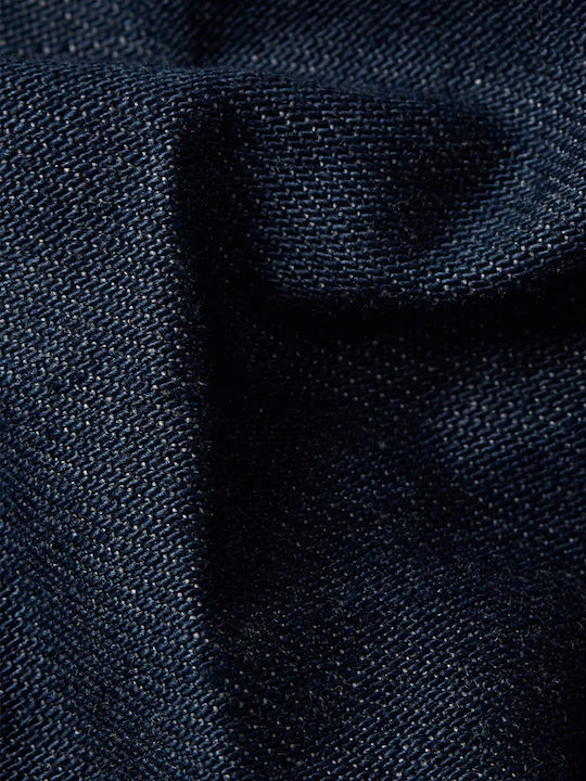 Morry Trousers Chino in Tapered Line Blue