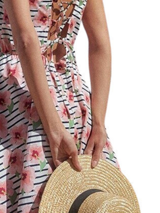 Καλοκαιρινό Midi Φόρεμα Floral