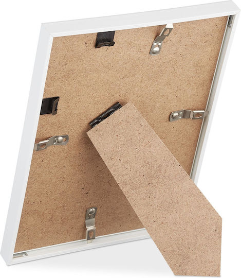 Set 2 rame foto dimensiune 15 x 20 cm alb Relaxdays