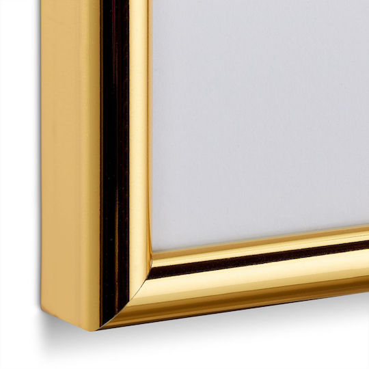 Set 2 Photo Frames 20x30 Cm Gold Relaxdays