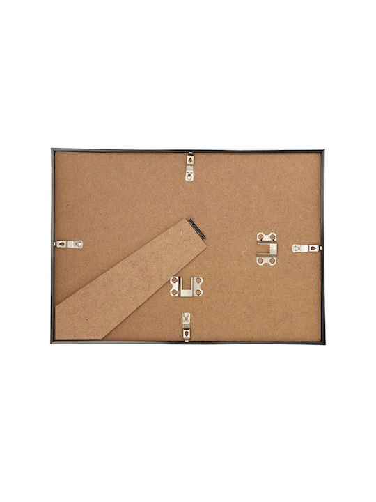 Set 2 Photo Frames 20x30 Cm Black Relaxdays