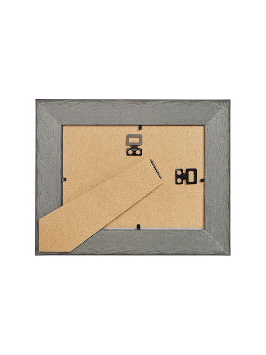 Set 2 Fotorahmen Wand Tisch 13x18 Gold Kunststoff Glas