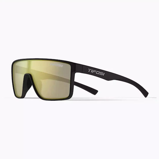 Tifosi Cycling Glasses Sanctum with Black Frame & Dark Lenses