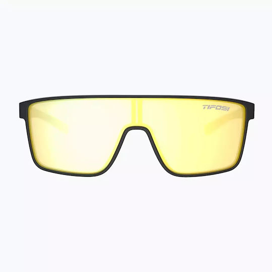 Tifosi Cycling Glasses Sanctum with Black Frame & Dark Lenses