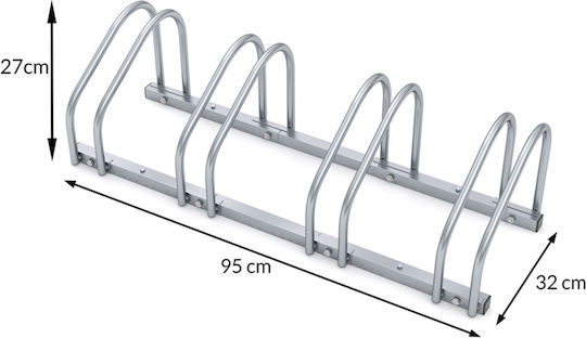 Fahrradträger für 4 Fahrräder 118,7 x 32 x 27 cm