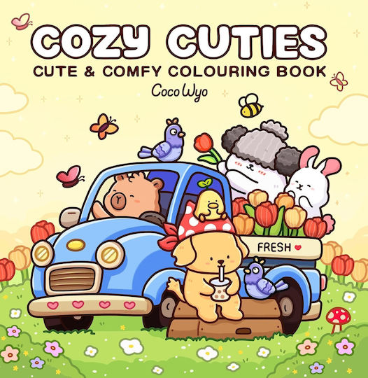 Colouring Book Cozy Cuties, Cute & Comfy