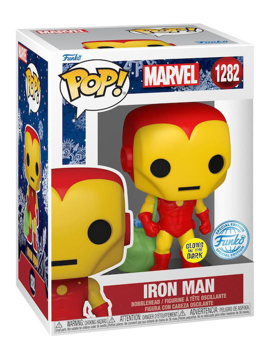 Funko Поп! Tees Marvel: Marvel - Колекционерско Свети в тъмното Специално издание