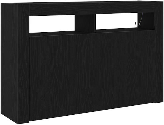 Sideboard Black Walnut 116x30x75cm
