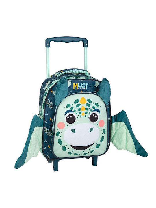 Must Team Ghiozdan Școlar Troler Grădinița Multicolor 8 Litri
