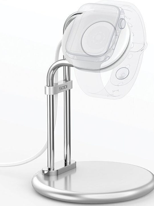 Sodi Apple Watch Stand Saw-300 Silver B2.011194