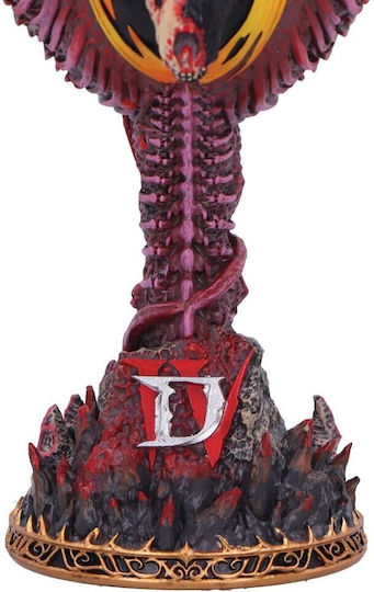 Nemesis Now Diablo Iv Mephisto Чаша За Вино На Столчe Медна И Бронзова