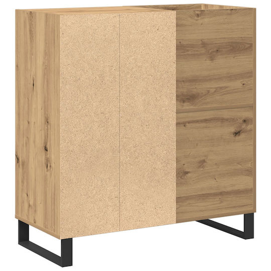 vidaXL Records Hi-Fi Furniture Black 38x84.5x90cm