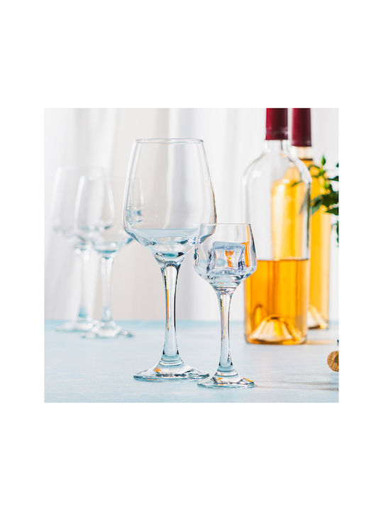 Luigi Ferrero Set Gläser Cocktail/Trinken aus Glas 80ml 6Stück