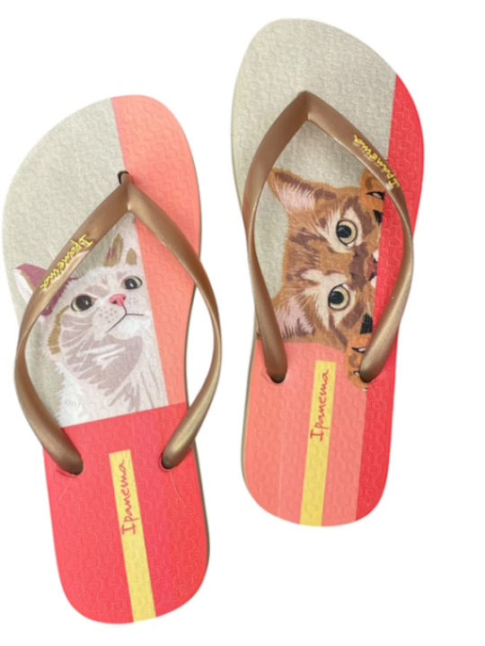 Love pets Σαγιονάρες σε Ροζ Χρυσό Χρώμα 27005-BH198