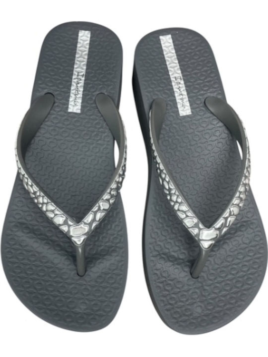 Mesh Ix Plat Women's Flip Flops Gray