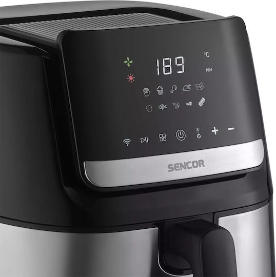 Sencor Еър Фрайър с Wi-Fi 6.5лт Черен SFR 6600SS