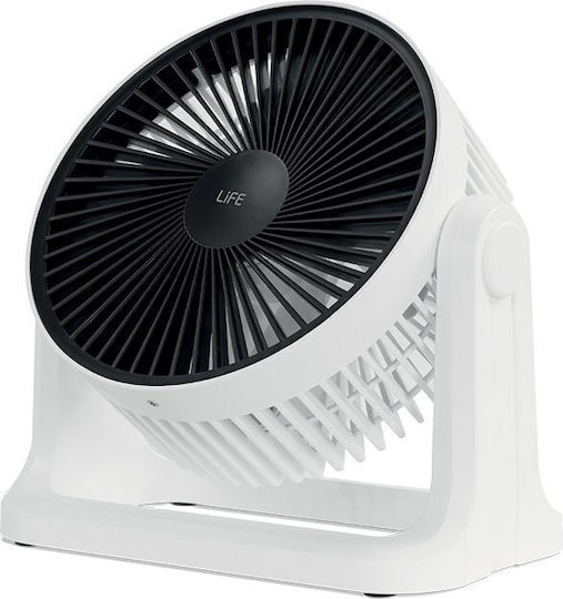 Life Electric Folding Fan 10W White