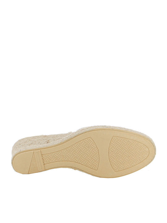 Damenplattformen im Espadrilles-Stil Grün