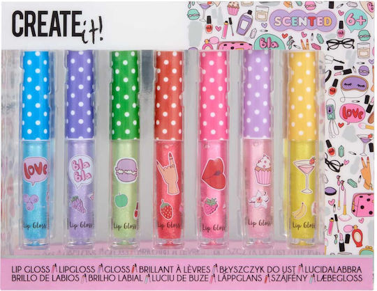 Create it! Lipgloss Set Glitter &Amp Scent Junior