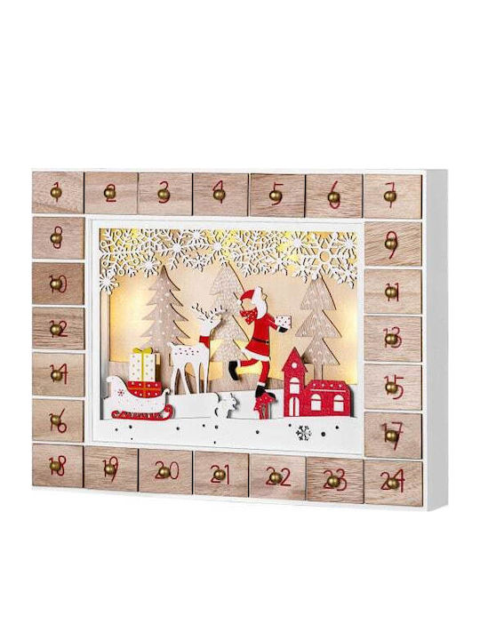 Calendar Advent Cutie Muzicală DIY Din Lemn