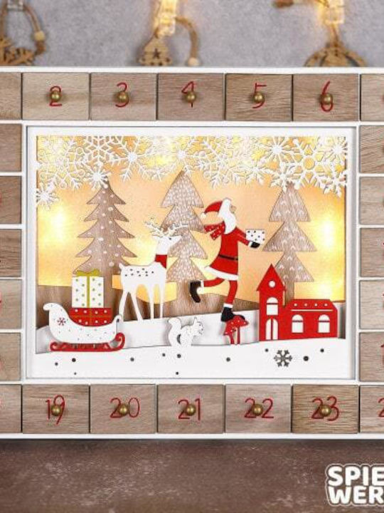 Calendar Advent Cutie Muzicală DIY Din Lemn