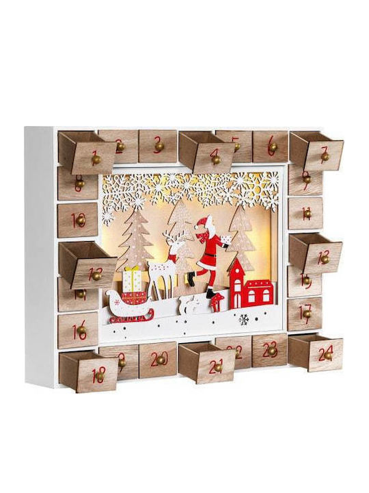 Calendar Advent Cutie Muzicală DIY Din Lemn