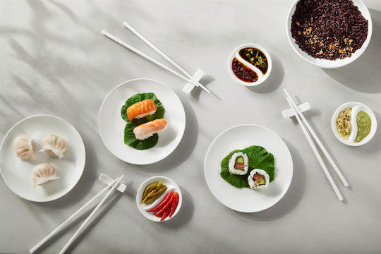 Maxwell & Williams Sushi Set Alb 12pcs