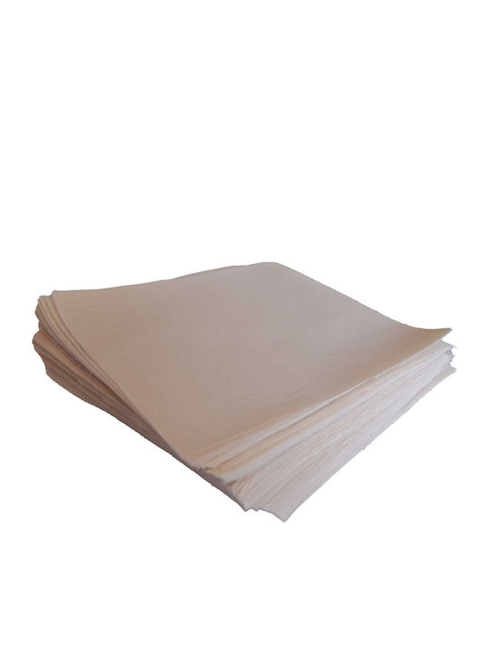 Stoffgeschenkset mit 14 Stück 20×20 Loneta Basic Ecru