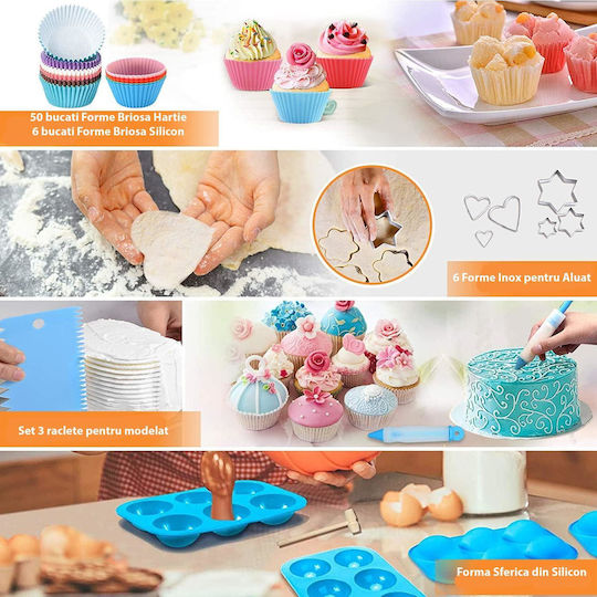 Set de instrumente de patiserie 236buc