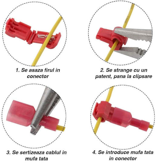 Set de terminale electrice Cupru în set de 240buc