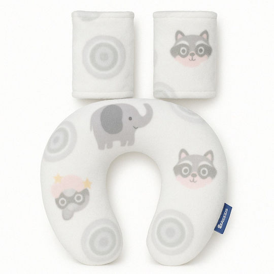 Kikka Boo Pernă de călătorie pentru copii Roz Owls