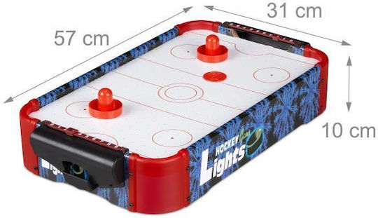 Relaxdays Air Hockey Table Led Multicolor 10 X 31 X 57 Cm