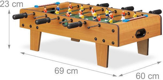 Kickertisch Relaxdays 23 x 69 x 60 cm