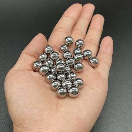 Set Praștie din Lemn 200 Bile Metalice 9 mm Airsoft Praștie 19 cm Maro