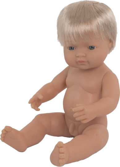 Miniland Baby Doll European Boy For 3+ Years 38 cm