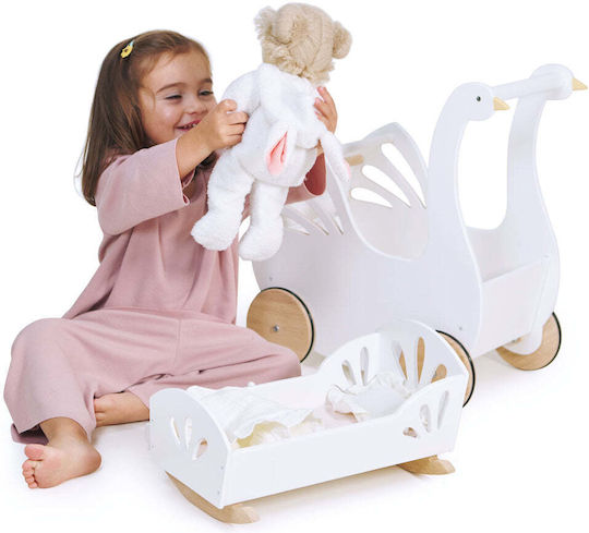 Tender Leaf Toys Έπιπλα Ξύλινο Λίκνο