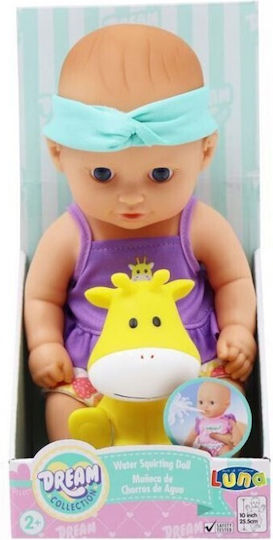 Luna Baby Doll Blue / Pink / Purple for 2+ Years 25 cm (Various Designs) 1pc