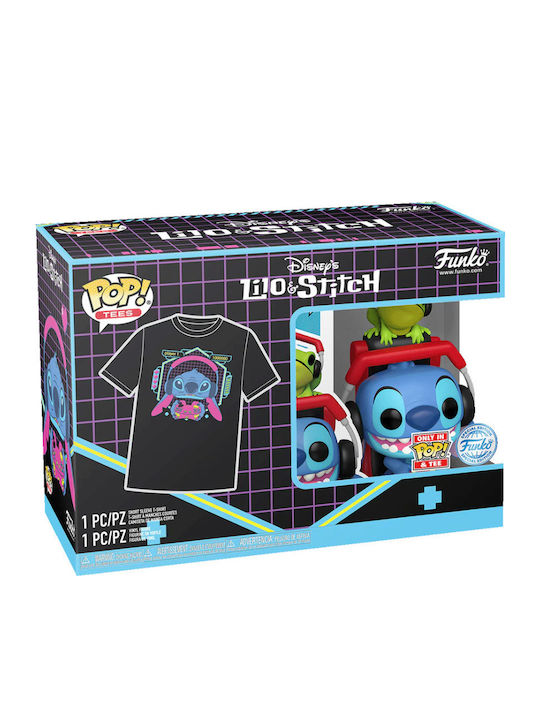 Funko Pop! Tees Disney: Stitch cu Broască (XL)