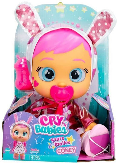 Imc Toys Плачещи Бебешка Кукла Cry Babies Stars - Coney (ES) За 1.5+ Години 30 См