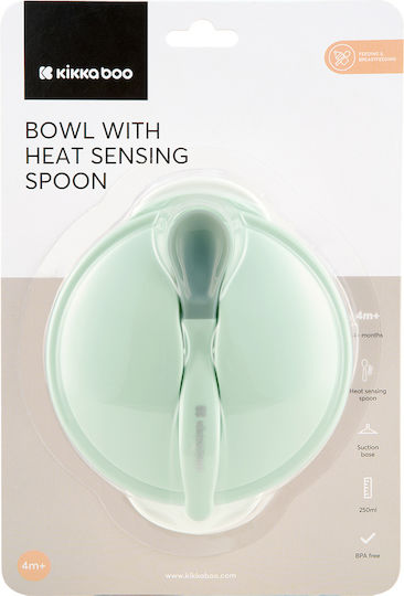 Kikka Boo Heat Sensing Spoon от Пластмаса Тюркоазен 2бр