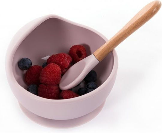 Bo Jungle Baby Food Bowl B-Suction made of Silicone Pink B500620
