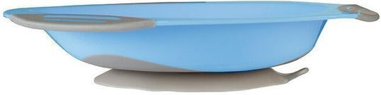 Babyono Baby Food Bowl Be Active made of Plastic Blue