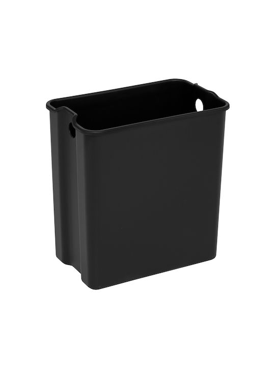 5Five Coș de Gunoi din Oțel Inoxidabil pentru Dulap Gri 5lt 1buc