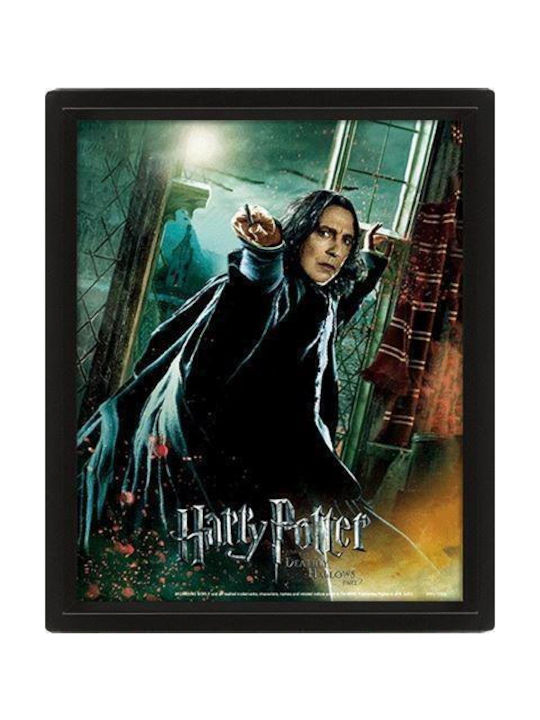 Pyramid International Harry Potter (deathly Hallows Snape) Frame on Canvas 26x4cm