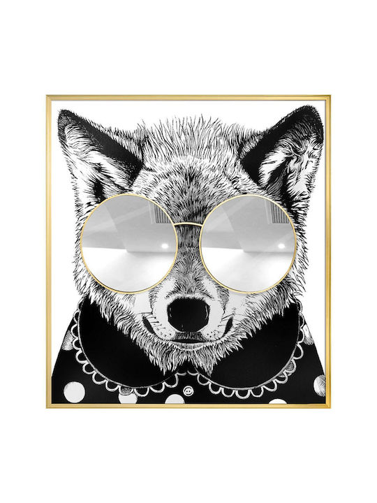 Supergreens Racoon Thug Life Πίνακας σε Καμβά 118x130cm