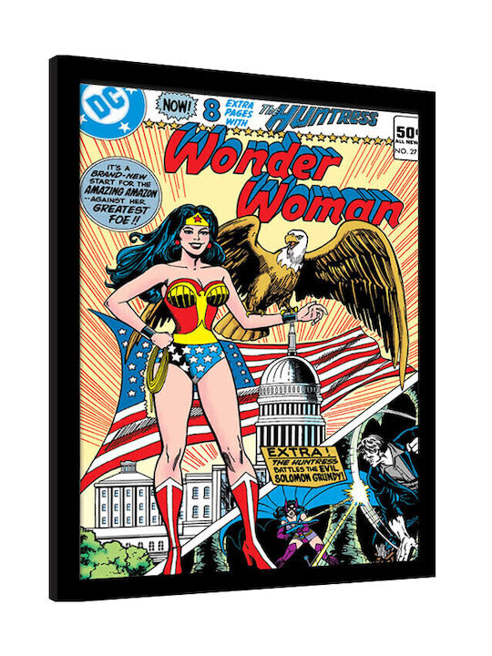 Pyramid International Dc Comics Wonder Woman (eagle) Rahmen Holz 30x40cm