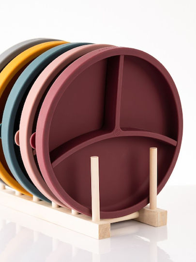 Eco Rascals Kinderteller aus Silikon Gelb
